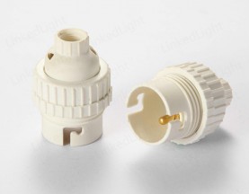B22 Plastic Bayonet Lamp Socket