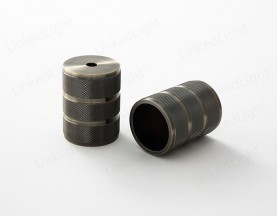 Metal Covers for Lamp Socket  Green Bronze
