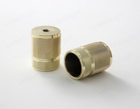Metal Covers for Lamp Socket Imitative Gold