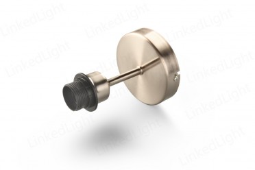 E27 Metal Ceiling Lamp / Satin Nickel Recommended